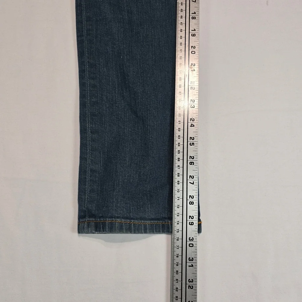 Levis 511 Slim Fit Jeans‎ Mens 34x32 Medium Wash Blue Denim 04511-0408